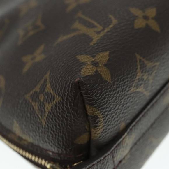 LOUIS VUITTON Monogram Trousse Demi Ronde Cosmetic Pouch M47520 LV Auth 89926 - Picture 14 of 16